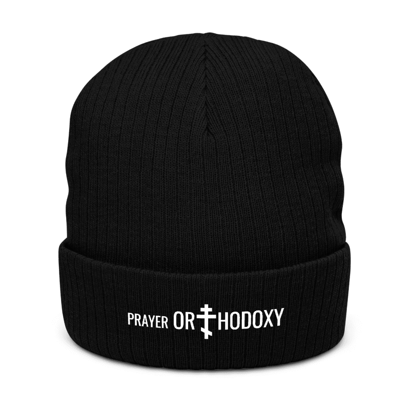 Prayer Orthodoxy Ribbed Beanie