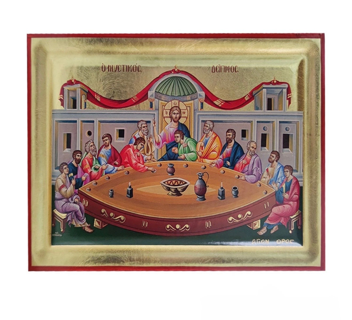 The Last Supper Orthodox Icon Prayer Orthodoxy