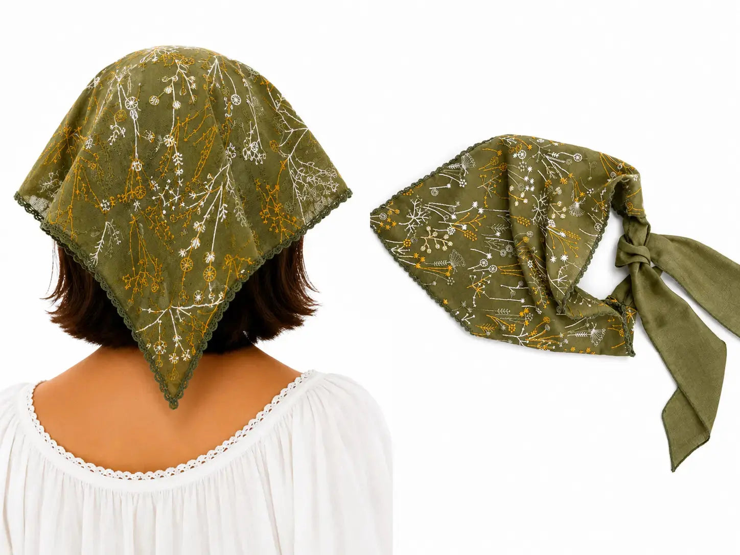 Embroidered Headscarf 2.0 Prayer Orthodoxy
