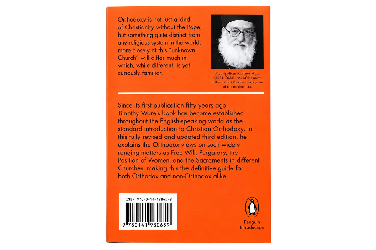 The Orthodox Church: An Introduction to Eastern Christianity — Timothy Ware Prayer Orthodoxy
