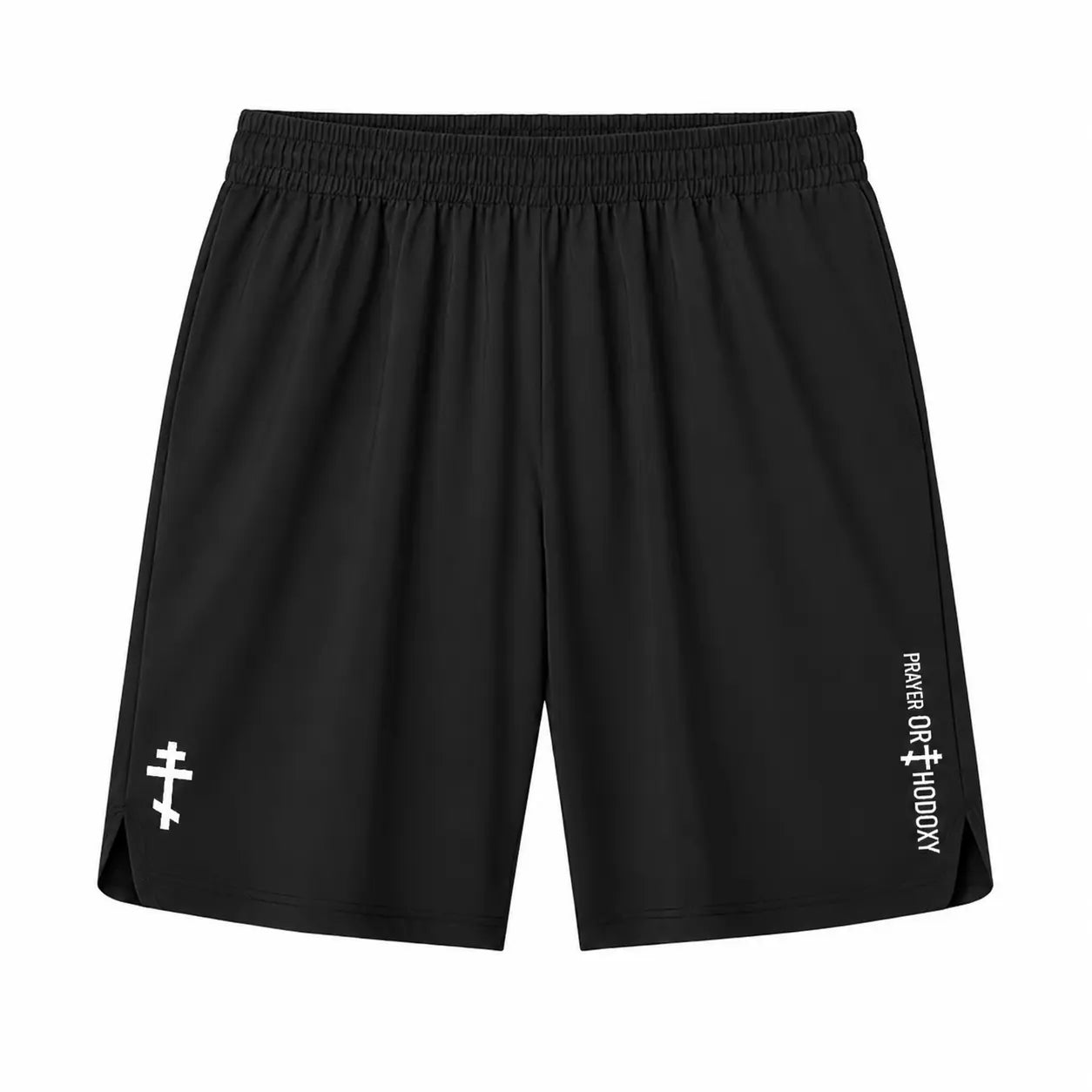 Orthodox Cross | Moisture Wicking Athletic Shorts - Prayer Orthodoxy
