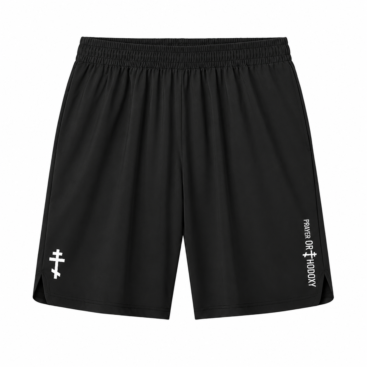 Orthodox Cross | Moisture Wicking Athletic Shorts