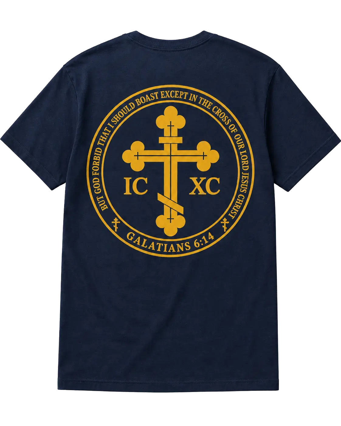 Boast in the Cross Tee |  Galatians 6:14 Prayer Orthodoxy