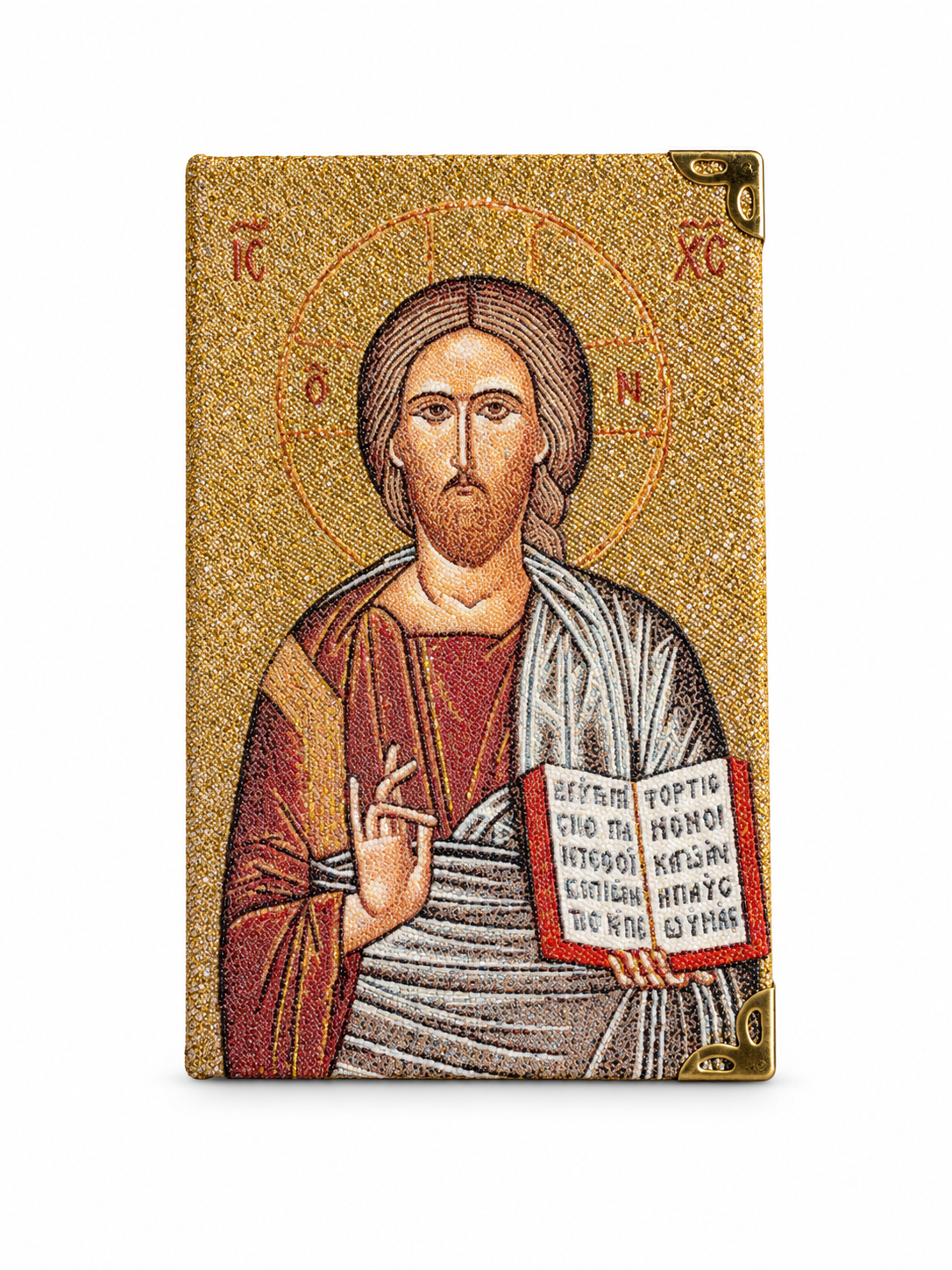 Jesus Christ Embroidered Orthodox Notebook