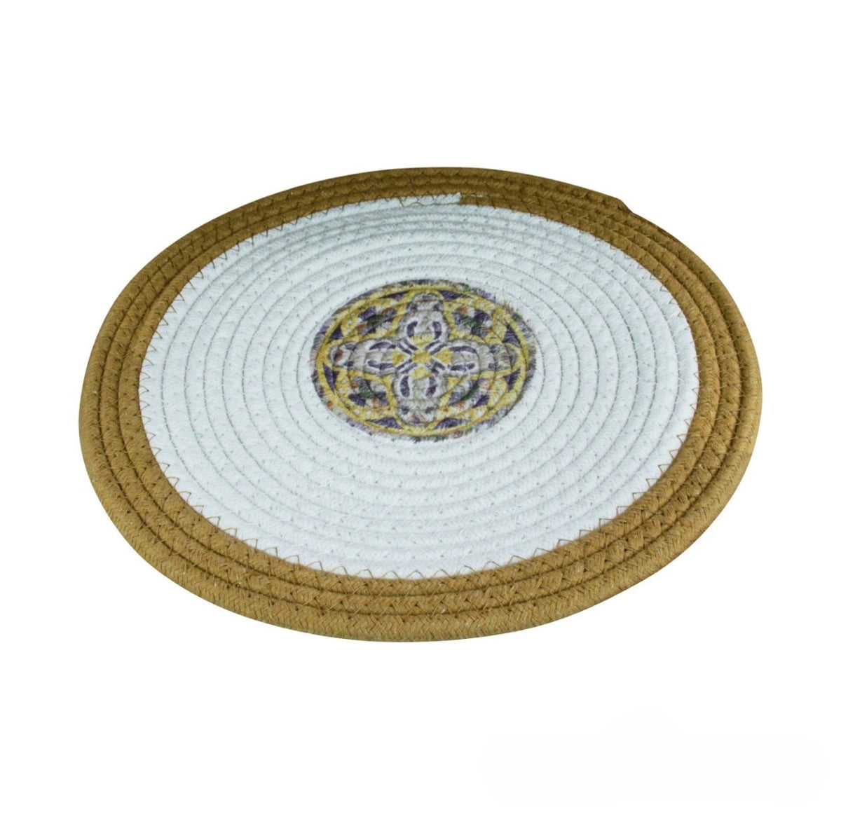 Mt. Athos Round Prosphora Holy Bread Placemat – Byzantine Design