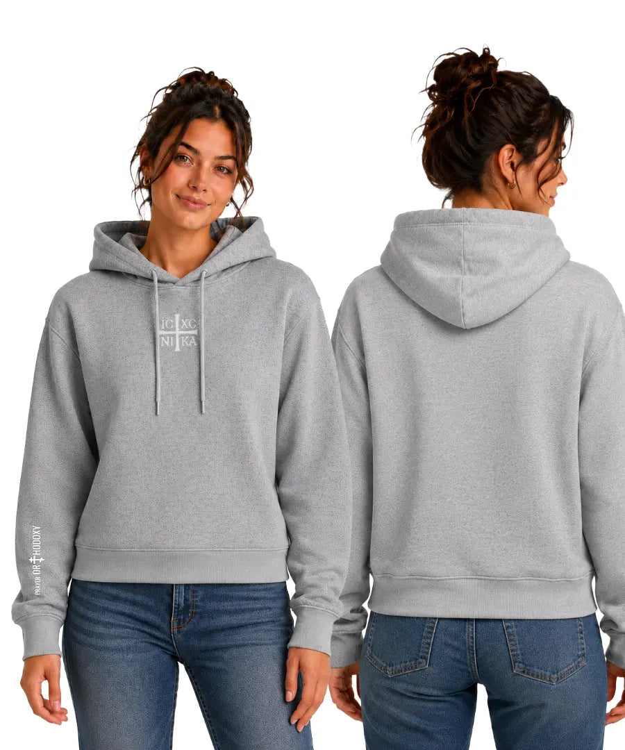 ICXC NIKA | Hoodie | Women's Fit Prayer Orthodoxy
