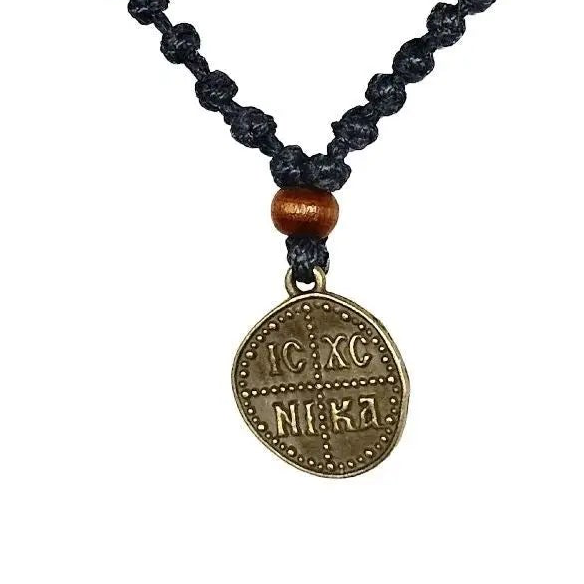 Mount Athos IC XC NIKA | Monastic Rosary Necklace