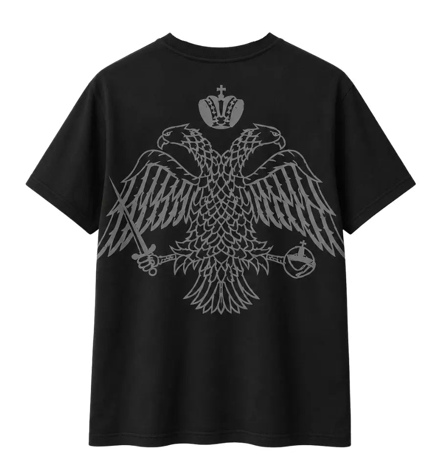 Byzantine Double-Headed Eagle Tee Prayer Orthodoxy