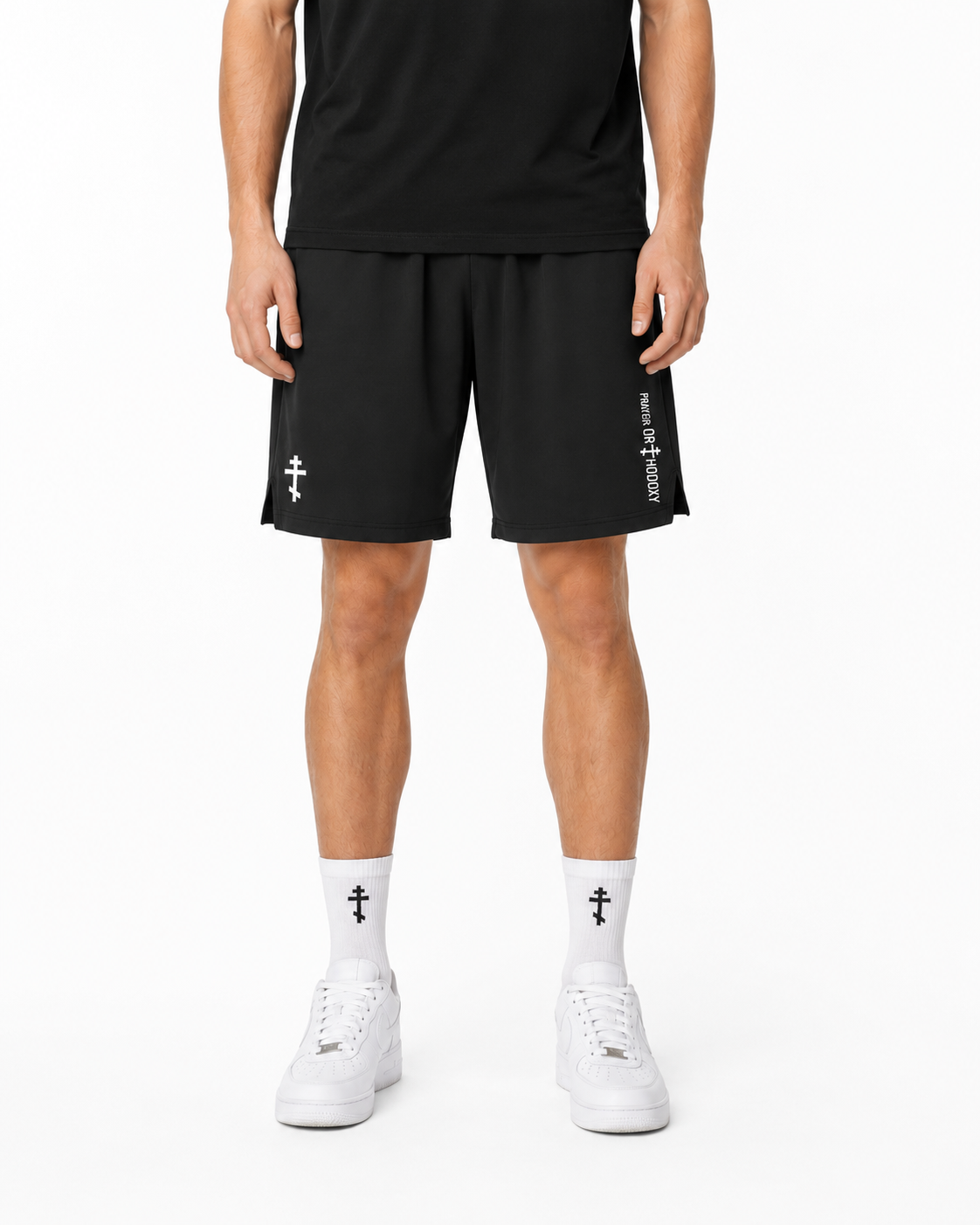 Orthodox Cross | Lightweight Athletic Shorts | Relaxed Fit
