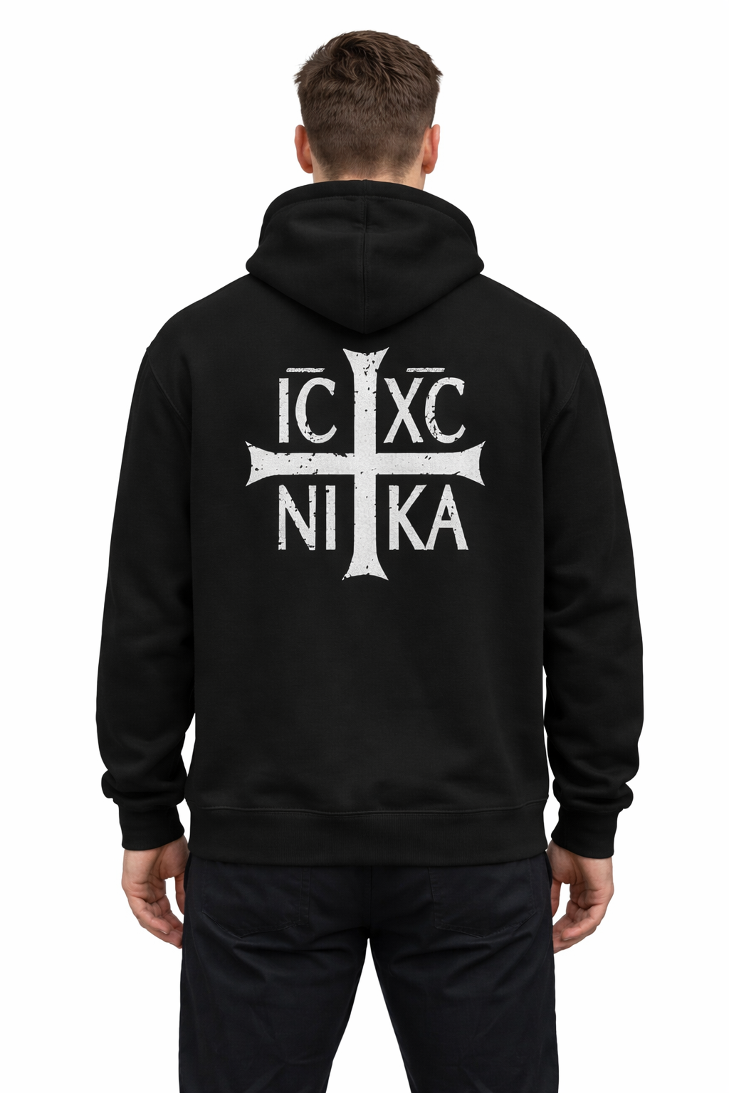 Heavyweight NIKA Hoodie | Black