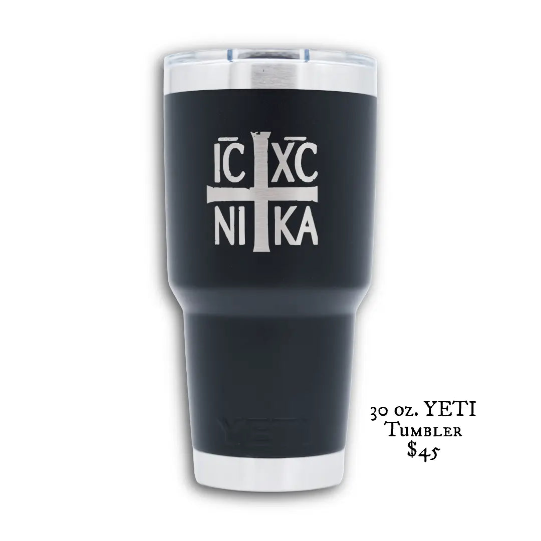 NIKA - YETI Tumbler Prayer Orthodoxy