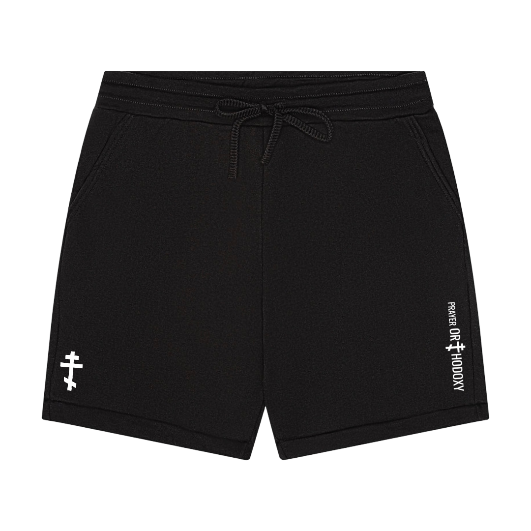 Orthodox Cross | Unisex Sweatshorts | Relaxed Fit
