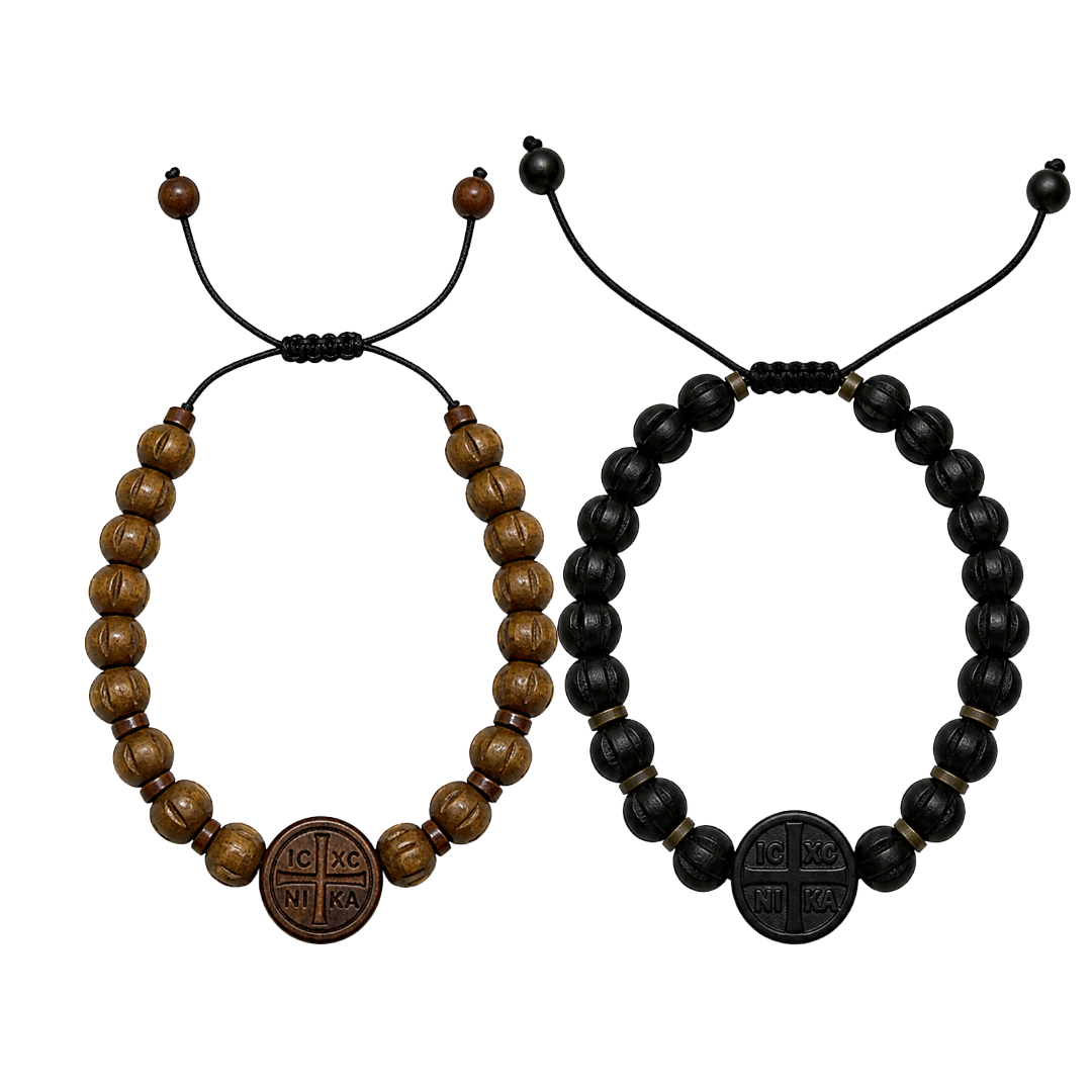 NIKA Wooden Beaded Bracelet - Holy Annunciation Monastery