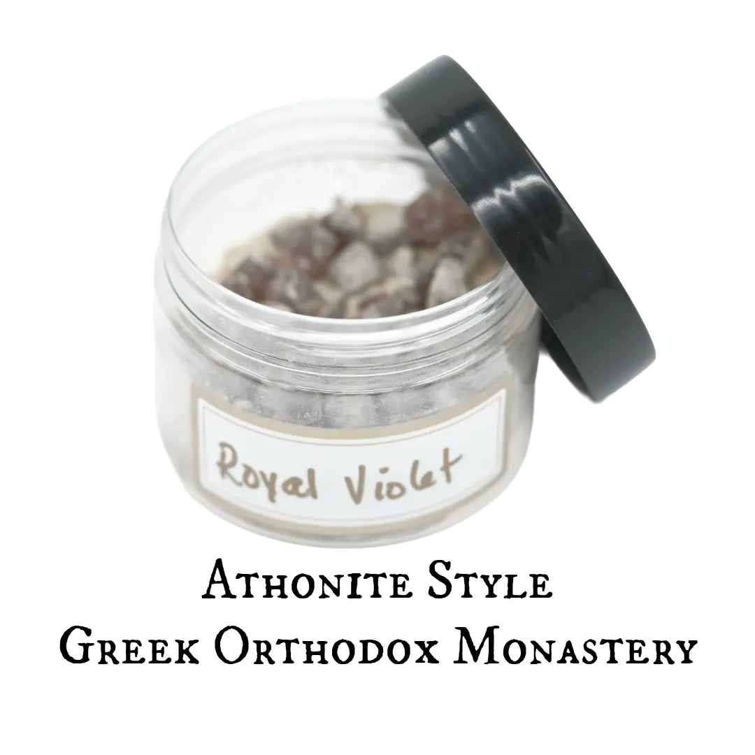 Royal Violet Athonite Incense 50g or 100g Prayer Orthodoxy