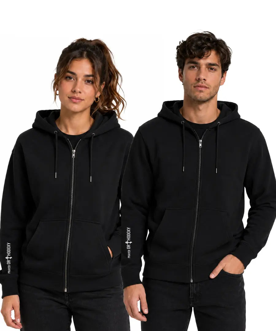 NIKA | Full Zip Hoodie | Heavyweight Prayer Orthodoxy