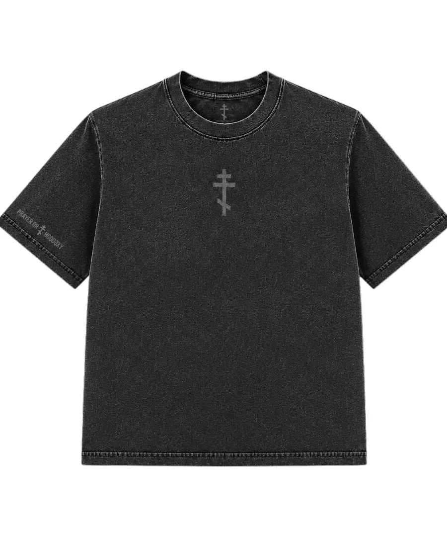 NIKA | Unisex T-Shirt | Heavyweight Garment Dye Prayer Orthodoxy