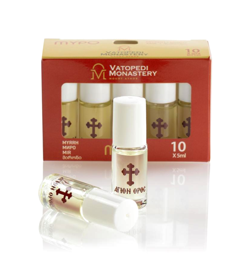 Vatopedi Monastery Myrrh Oil – Athonite Blossoms