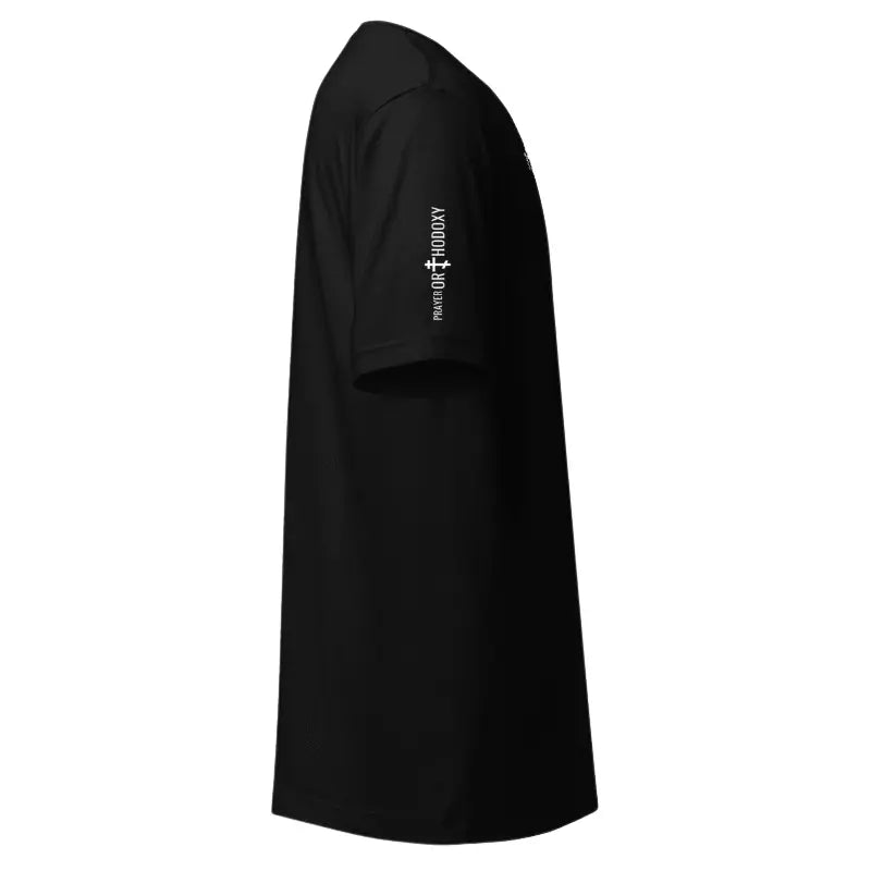 Kyrie Eleison | Unisex Workout Tee | Black | Classic Fit Prayer Orthodoxy