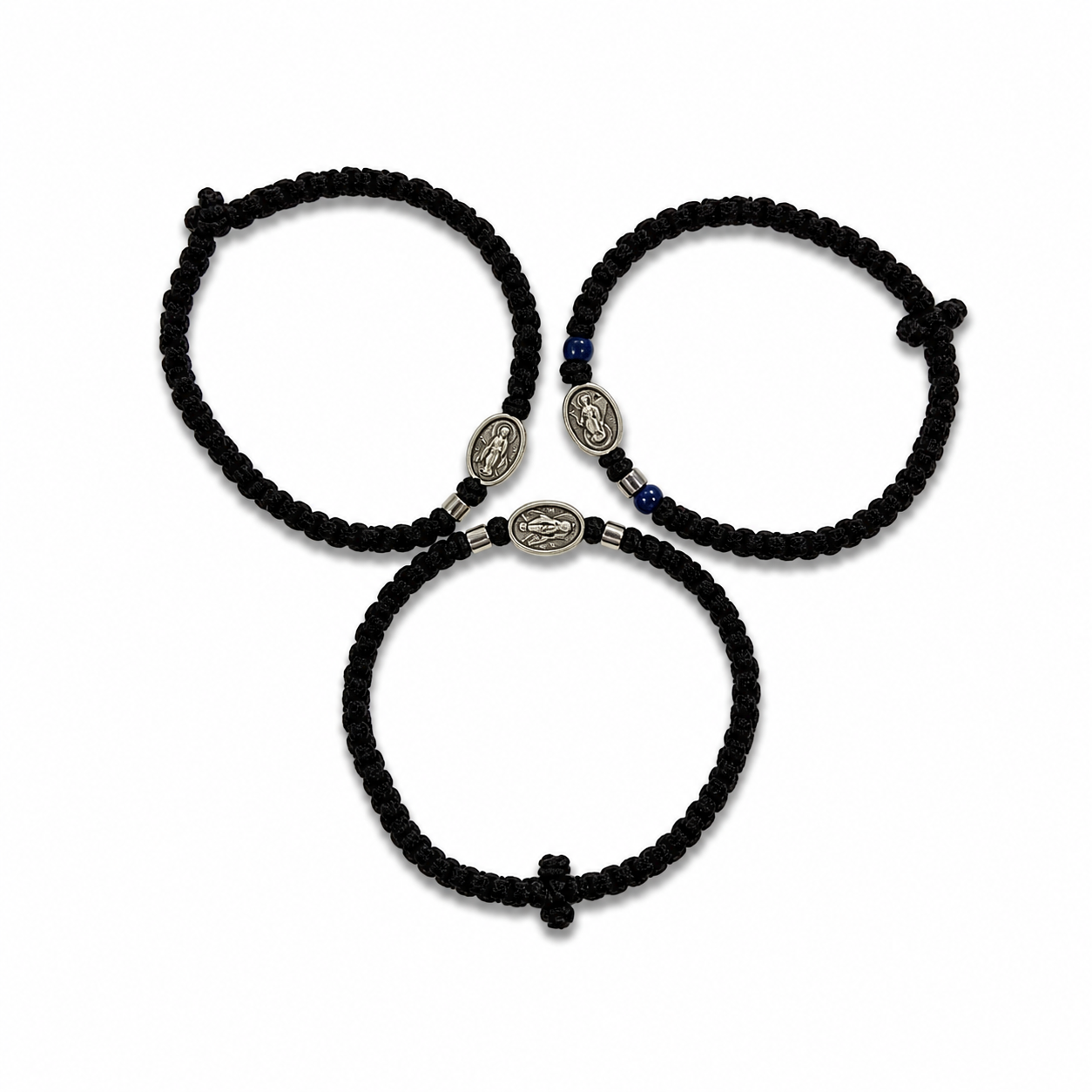 Orthodox Panagia Macrame Bracelet - Holy Annunciation Monastery