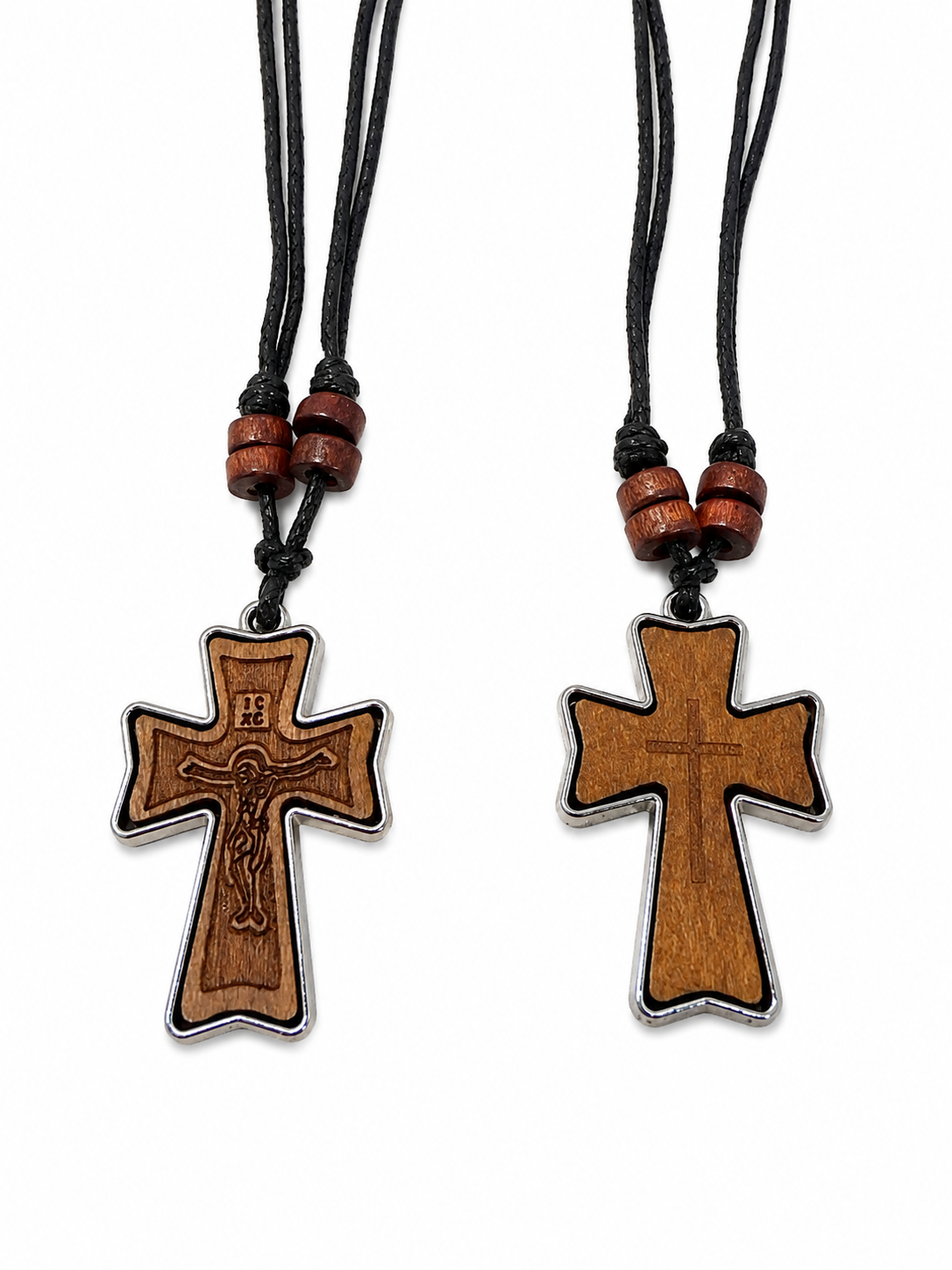 Wooden Cross Necklace - Holy Annunciation Monastery