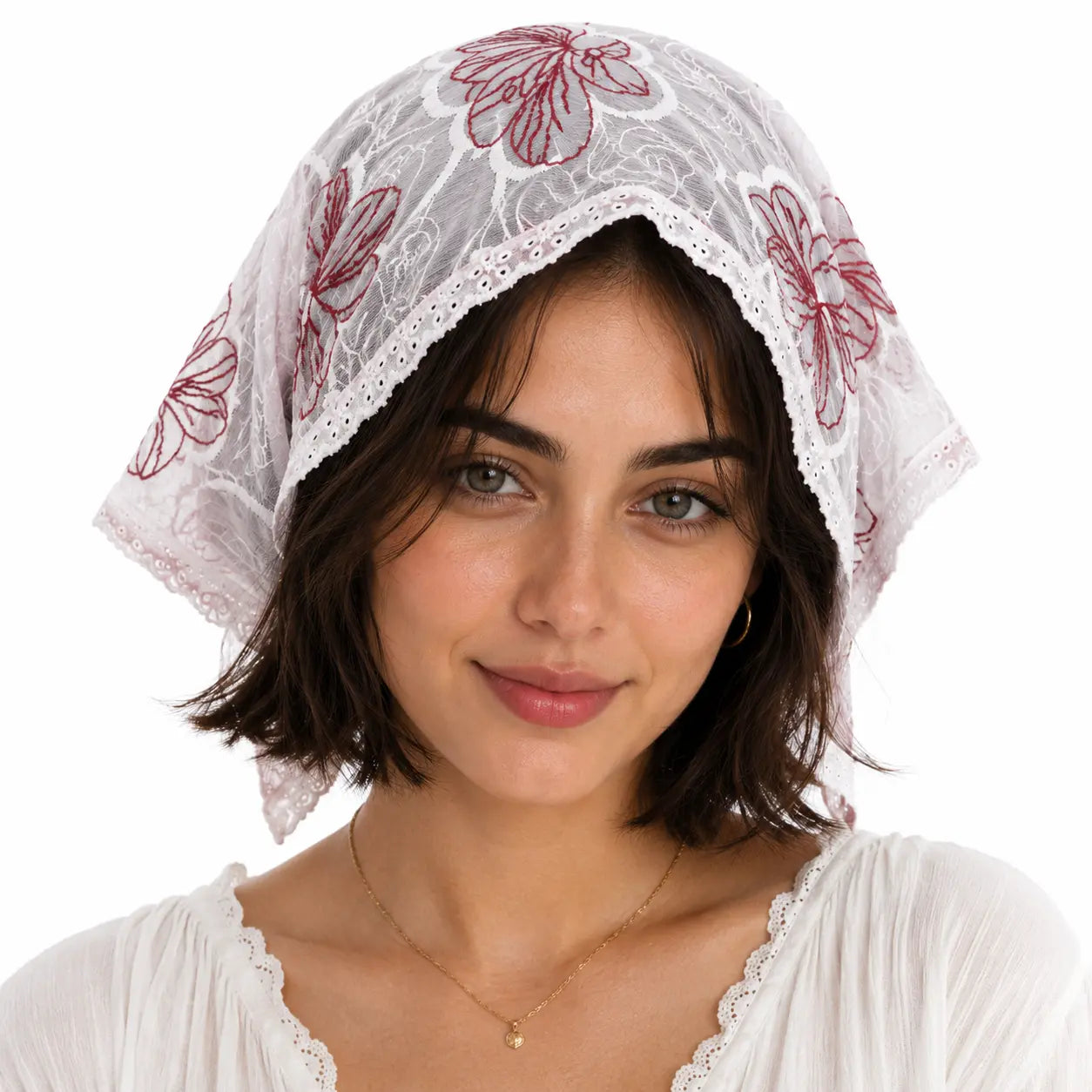 Embroidered Headscarf 1.0 Prayer Orthodoxy