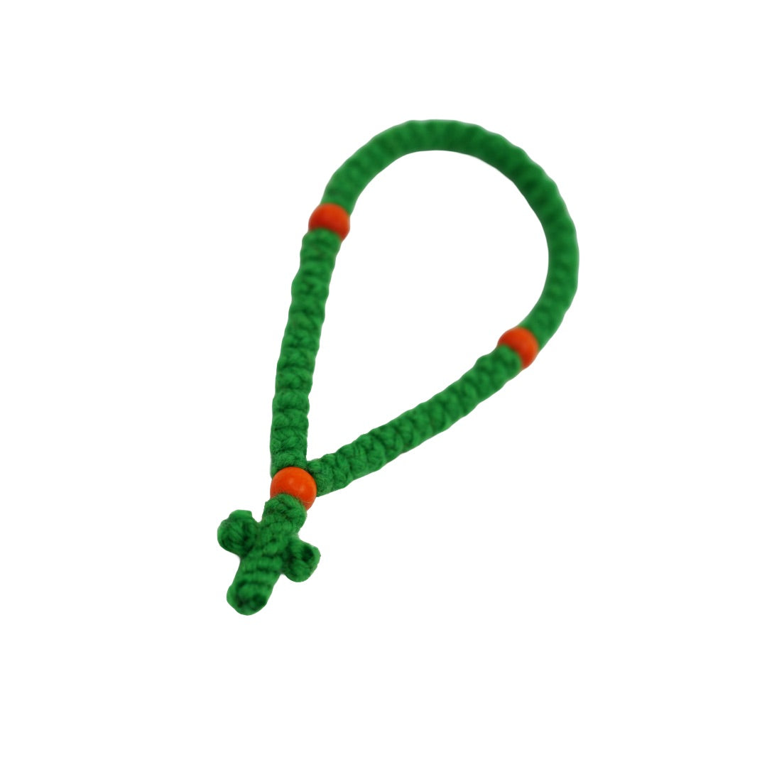 50-Knot Colorful Prayer Rope - Handmade in Thessaloniki