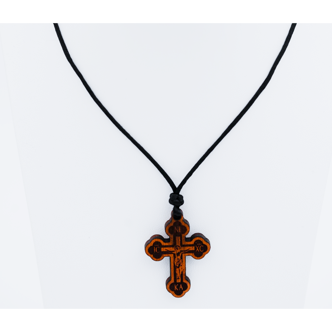 Wooden Cross Necklace - Annunciation Monastery