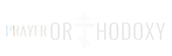 Prayer Orthodoxy