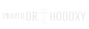Prayer Orthodoxy