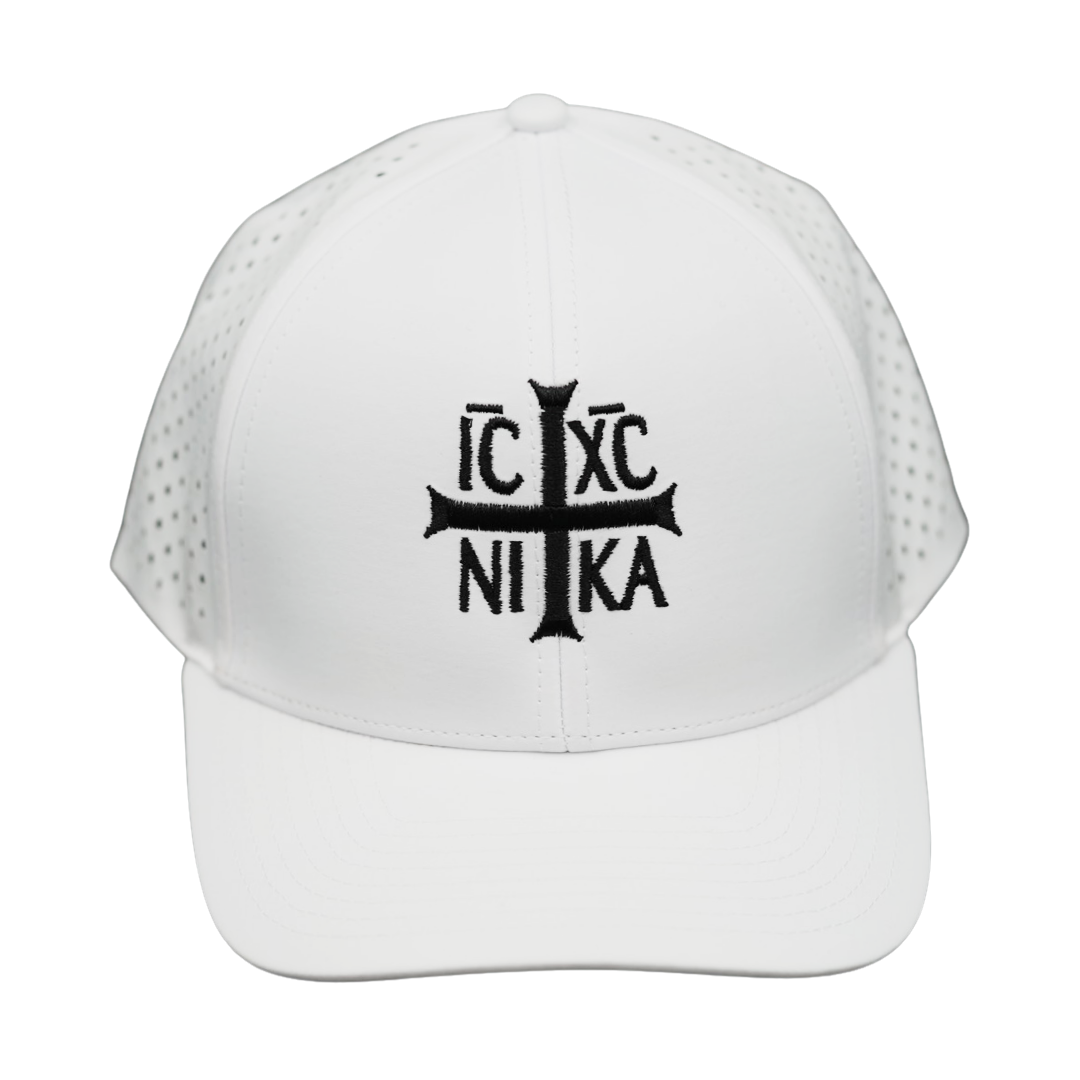 White NIKA Hat